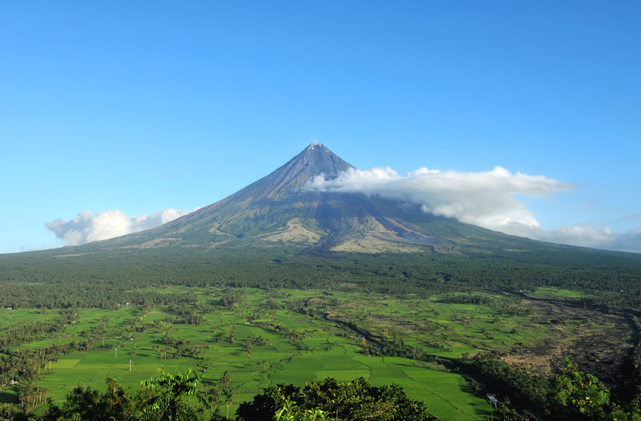 Mount Mayon Volcano